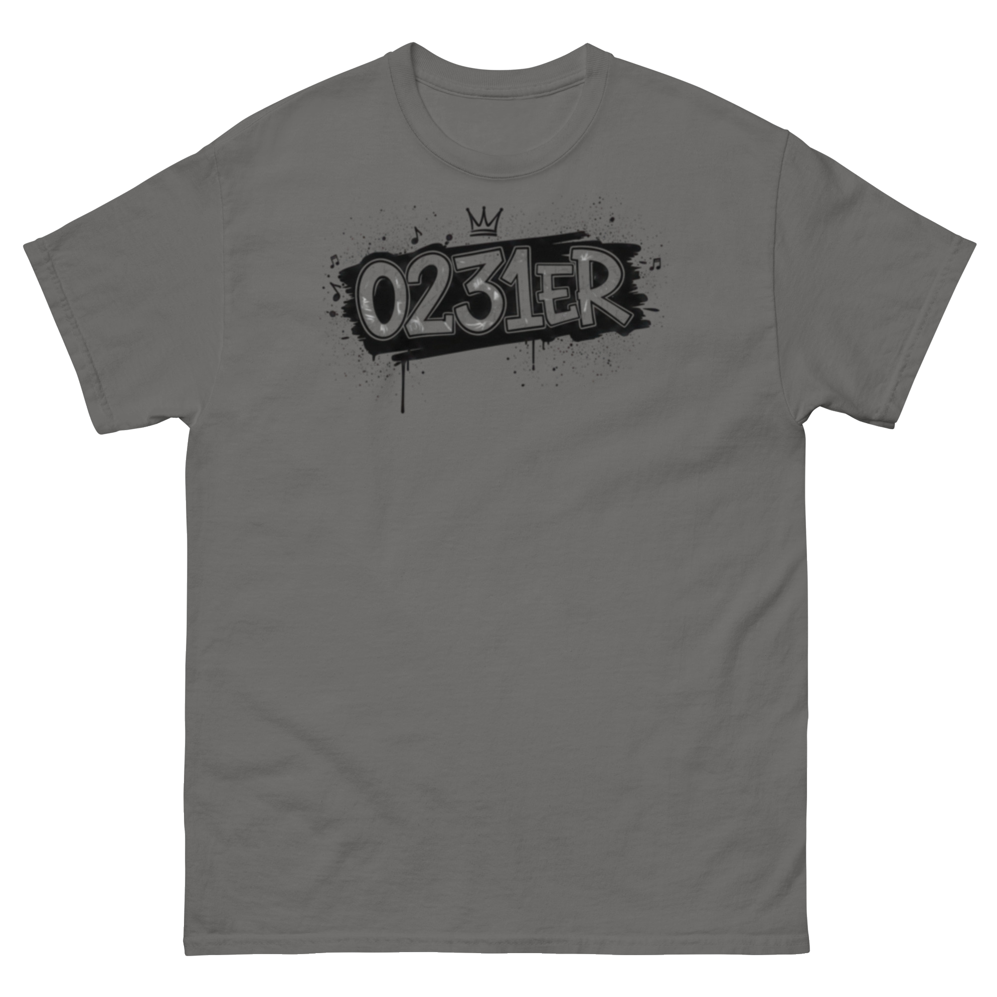 0231er T-Shirt Grau - transparent v2